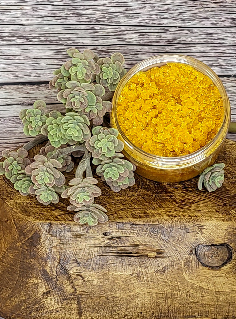 Orange Turmeric Sugar Scrub