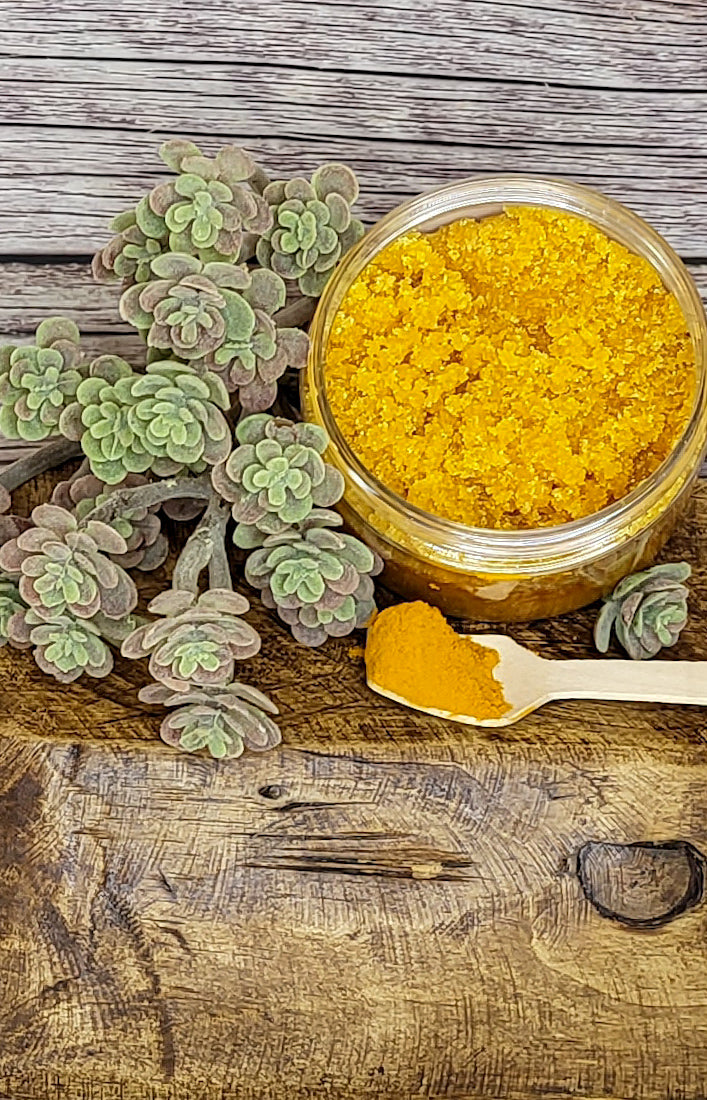 Orange Turmeric Sugar Scrub